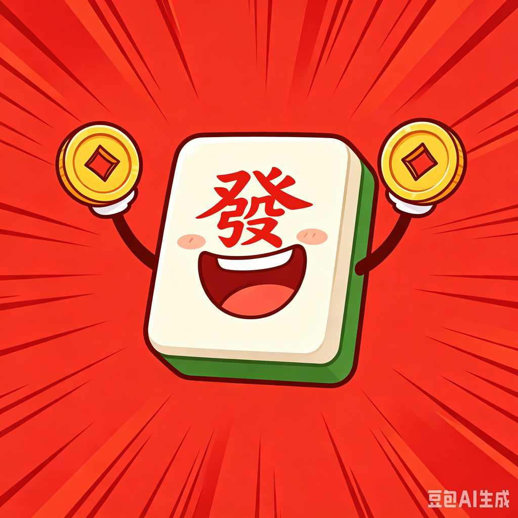 cute mini mahjong tiles set