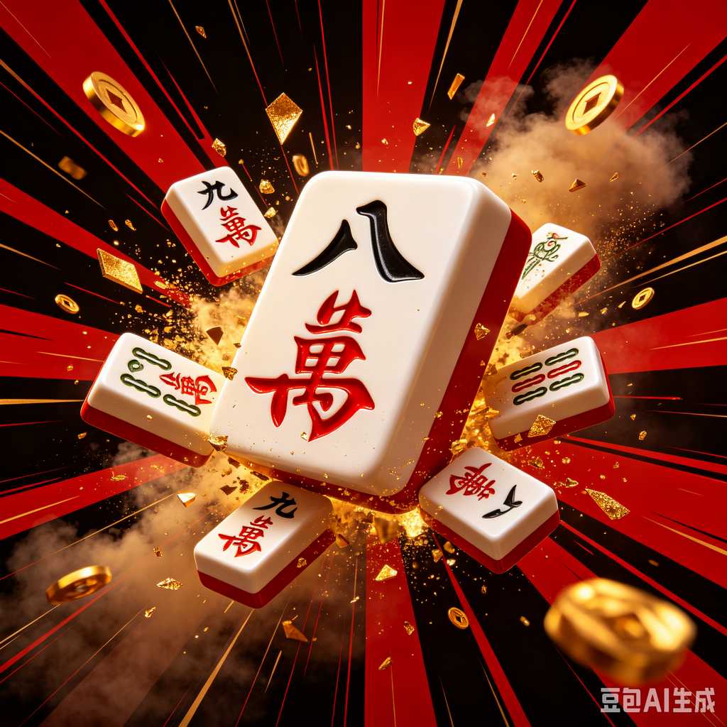 engraved texture mahjong tiles