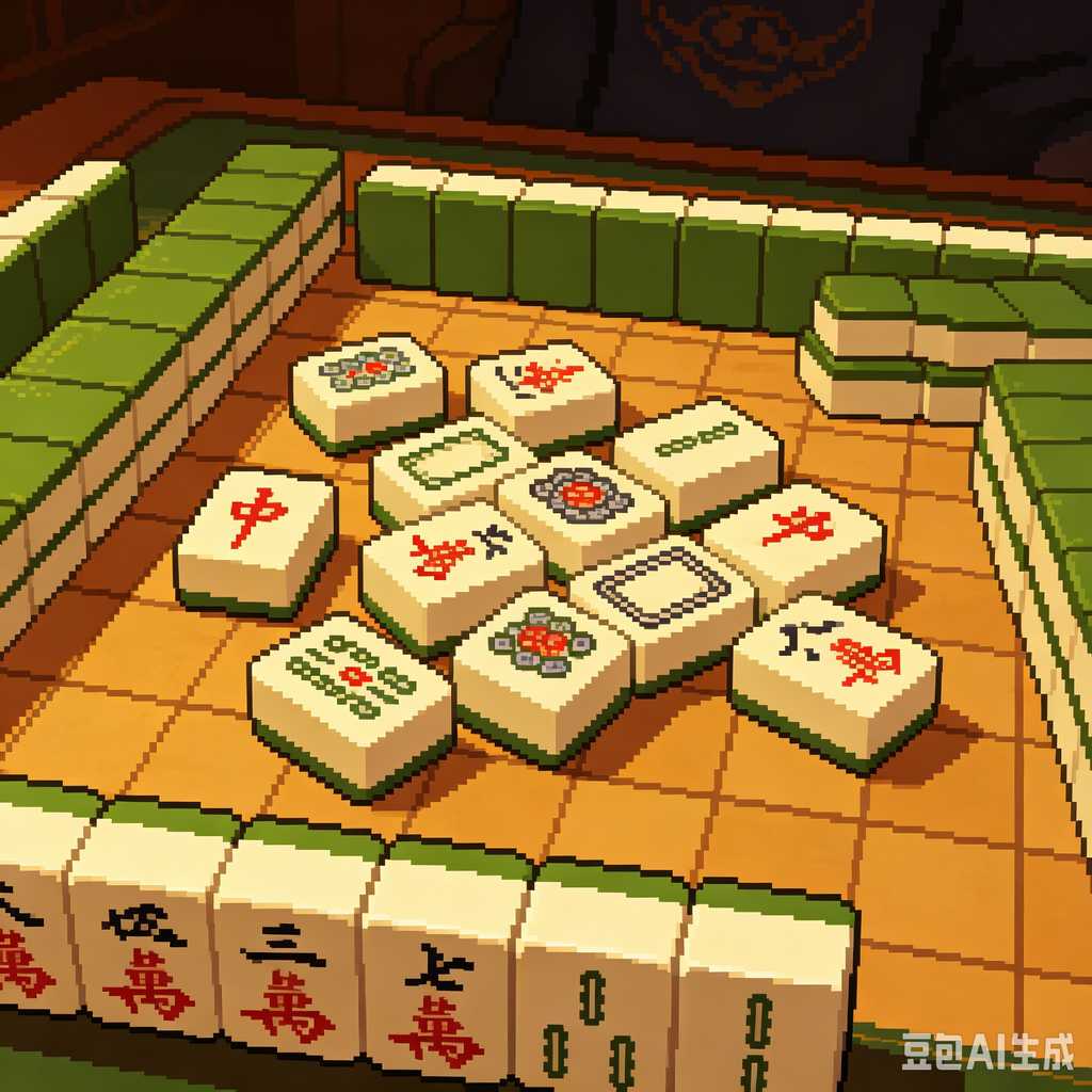exclusive color mahjong tiles