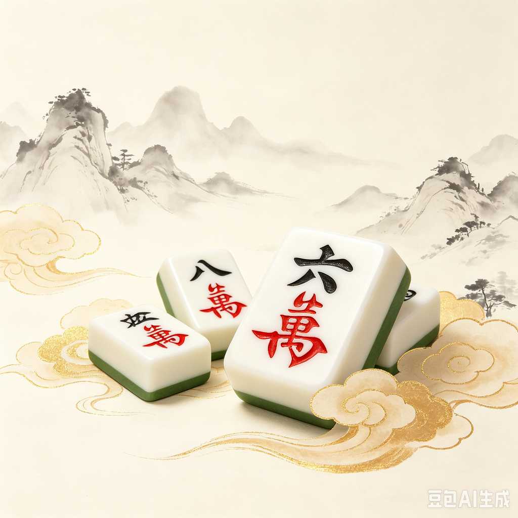 american style mahjong tiles