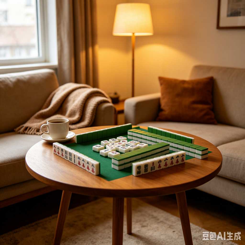 relaxing mahjong game set